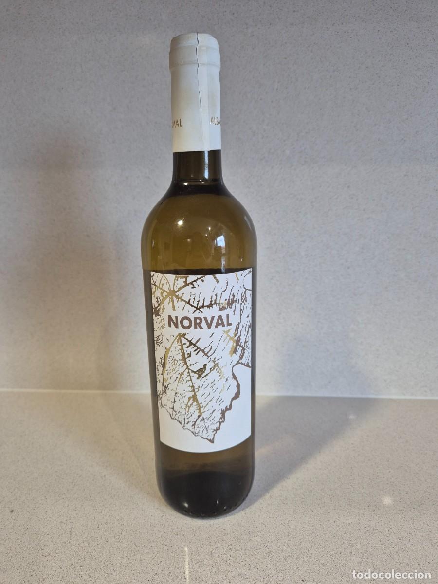 Coleccionismo de vinos y licores: Botella vino Norval albari&ntilde;o