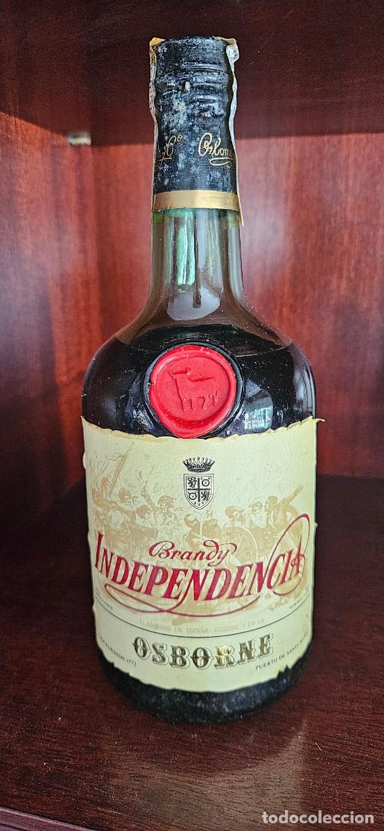 Coleccionismo de vinos y licores: Co&ntilde;ac Brandy Indepencia