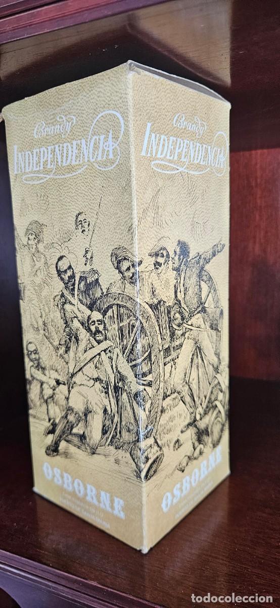 Coleccionismo de vinos y licores: Co&ntilde;ac Brandy Indepencia - Foto 6