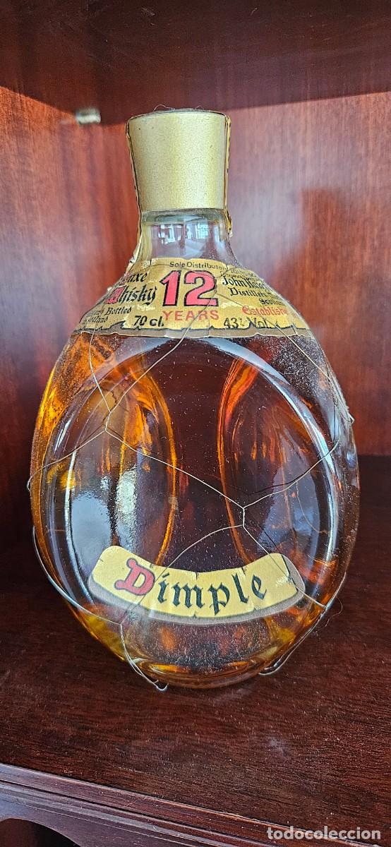 Coleccionismo de vinos y licores: Scotch Wiski Dimple 12 a&ntilde;os 43&ordm;