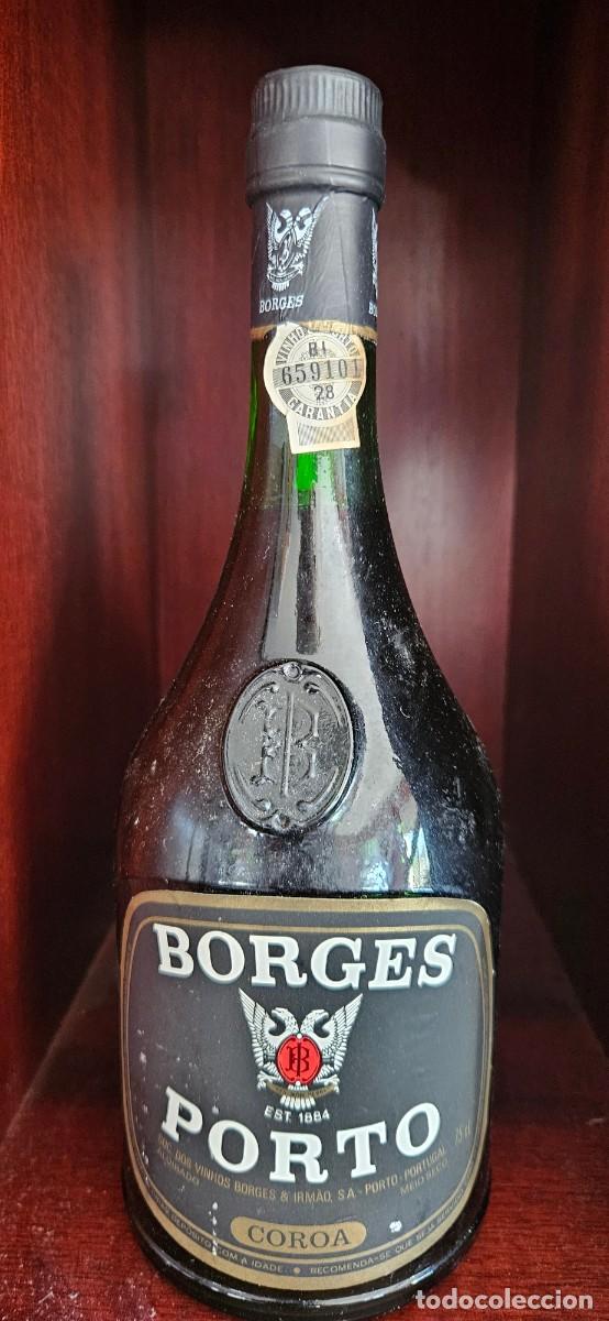 Coleccionismo de vinos y licores: Vino de Oporto Borges