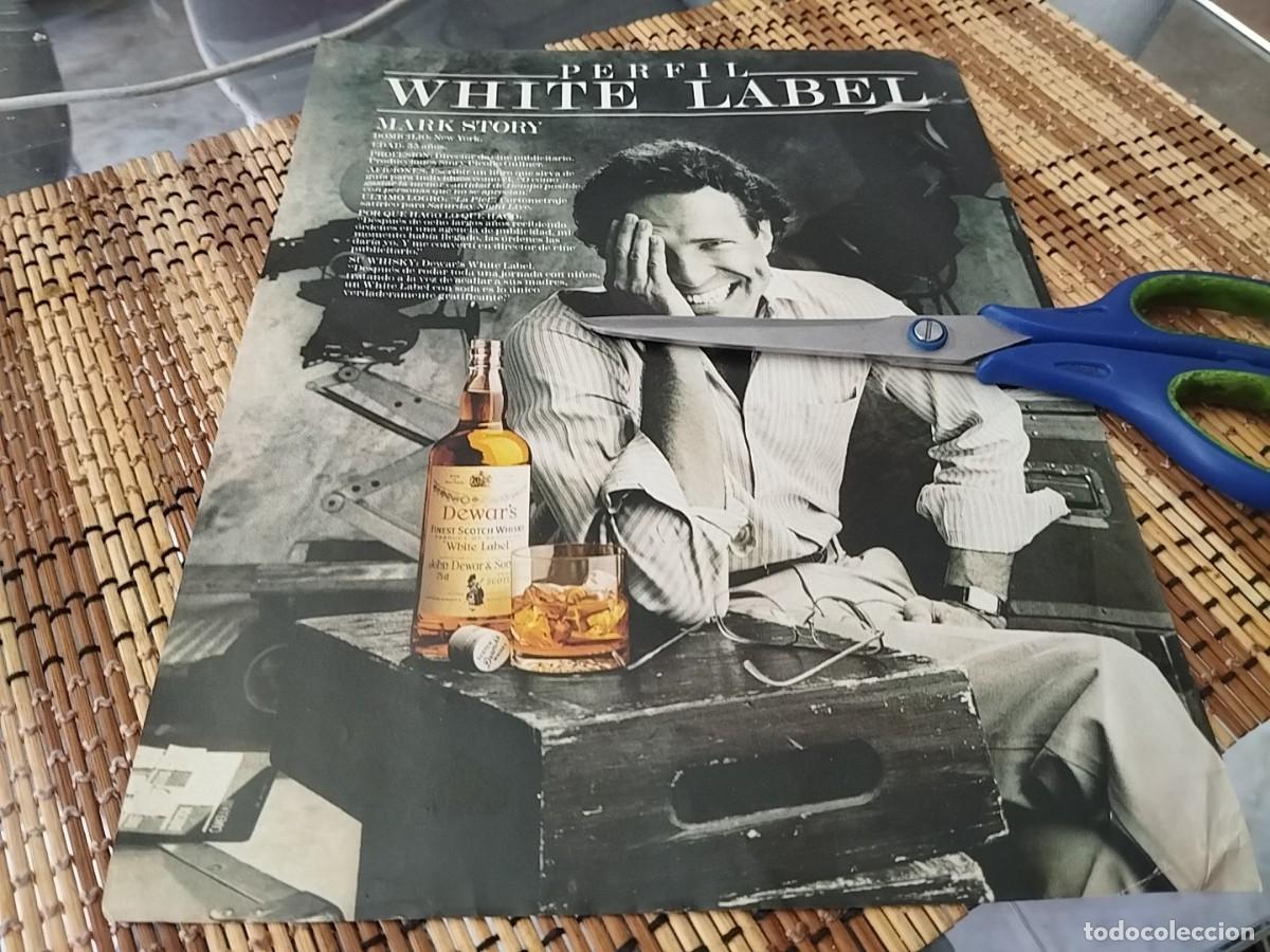 Coleccionismo de vinos y licores: WHISKY DEWAR'S WHITE LABEL ANUNCIO PUBLICIDAD REVISTA 1990 BONITO PARA ENMARCAR