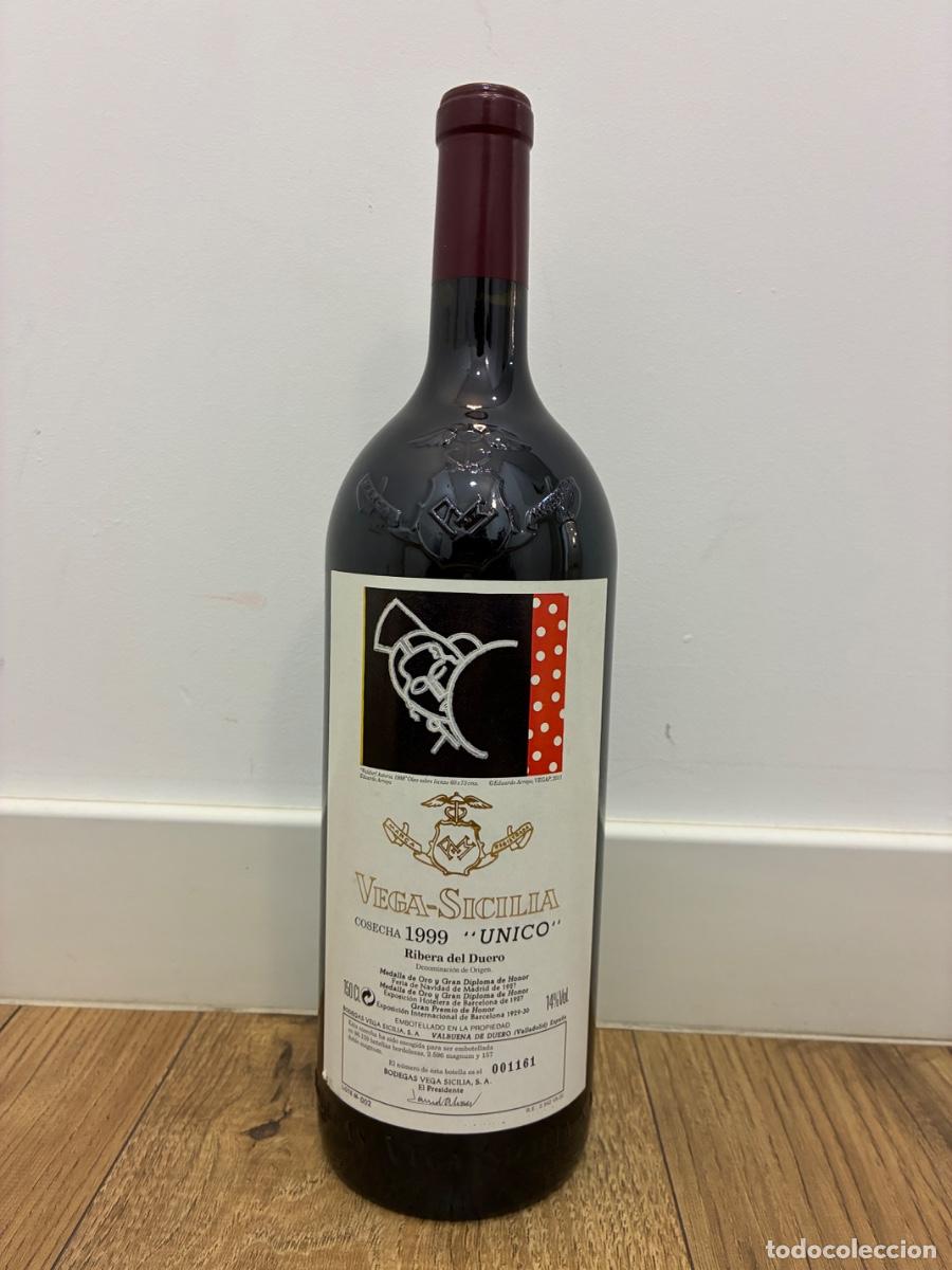 Coleccionismo de vinos y licores: Botella Magnum Vega Sicilia &Uacute;nico 1999
