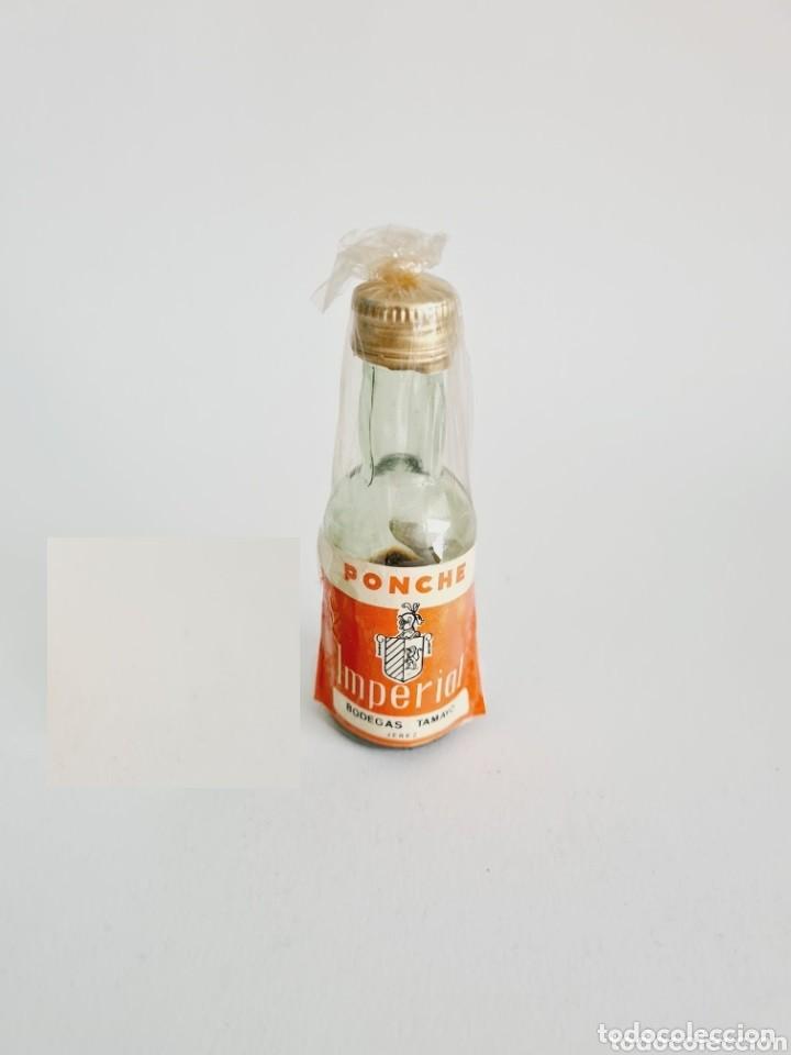 Collection of wines and liquors: BOTELLITA PONCHE IMPERIAL 9.9CM VIDRIO BOTELLIN