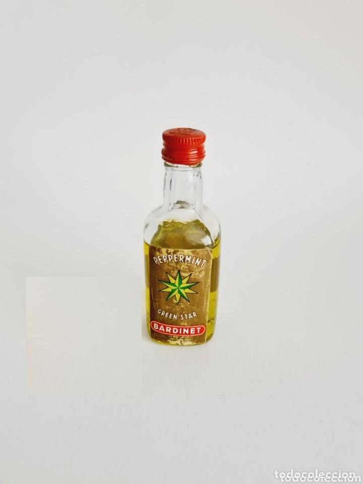 Sammlung von Weinen und Lik&ouml;ren: BOTELLITA PEPPERMINT 11.6CM VIDRIO BOTELLIN