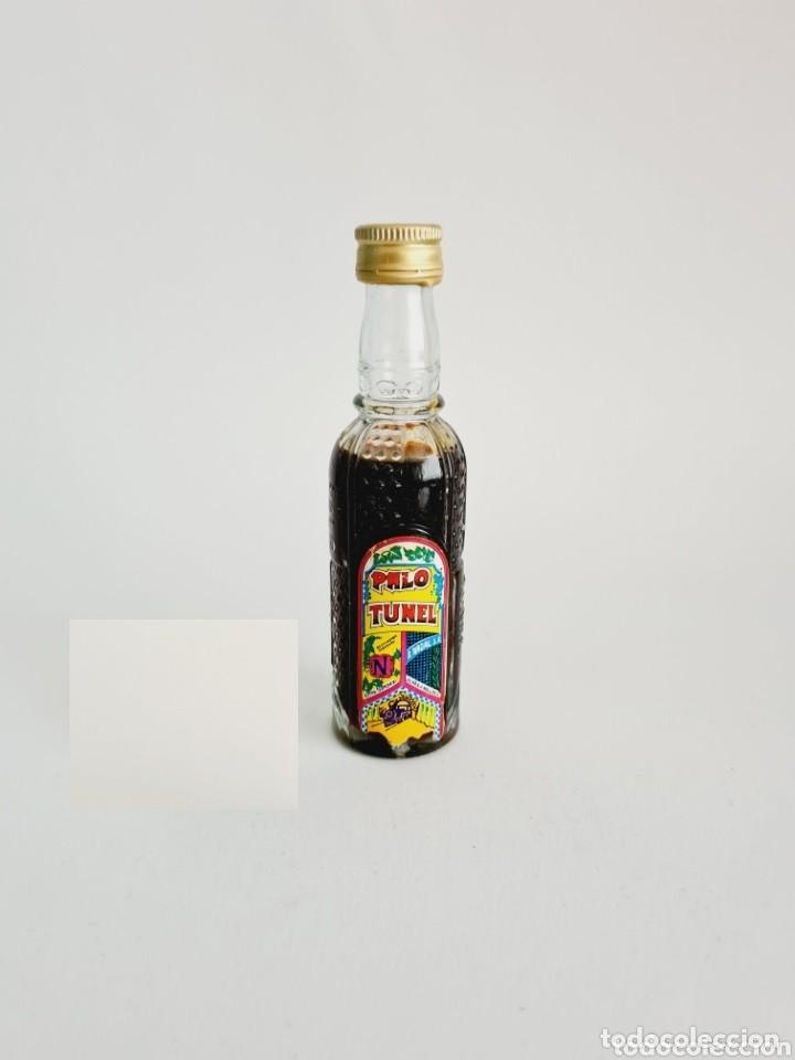 Colecionismo de vinhos e licores: BOTELLITA PALO TUNEL 12.3CM VIDRIO BOTELLIN