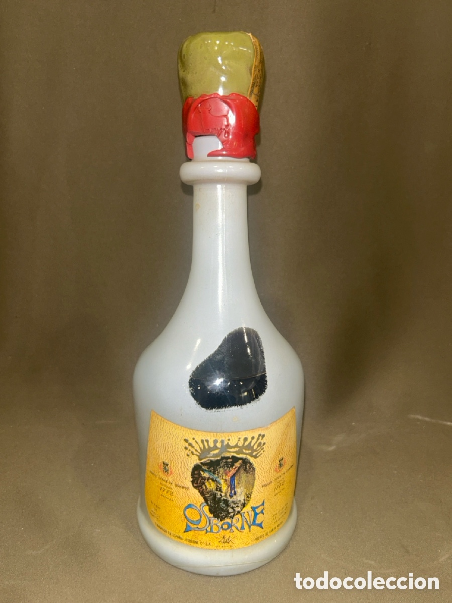 Coleccionismo de vinos y licores: ANTIGUA BOTELLA BRANDY CO&Ntilde;AC, CONDE DE OSBORNE 1772 *VER FOTOS*
