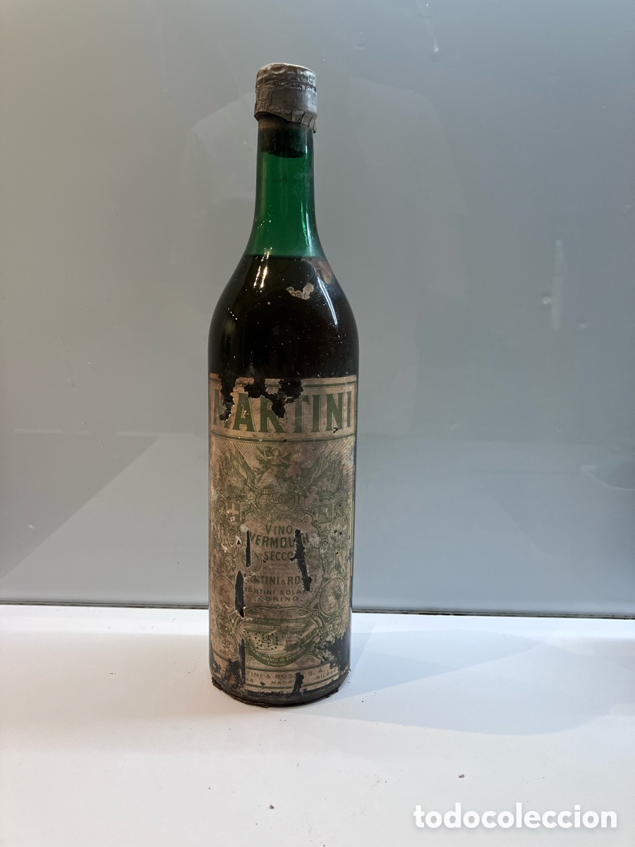 Coleccionismo de vinos y licores: Martini vino vermouth