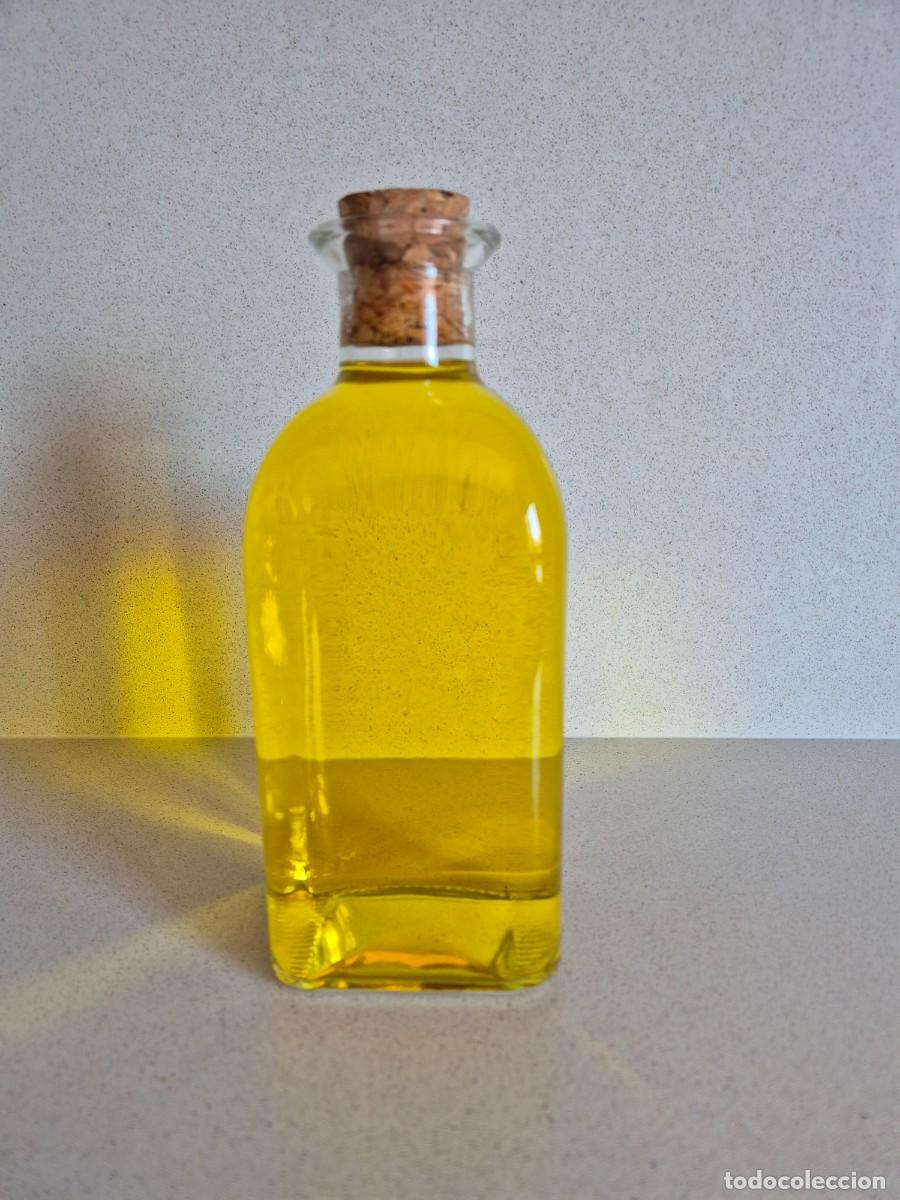 Coleccionismo de vinos y licores: Botella licor de hierbas casero 70ml