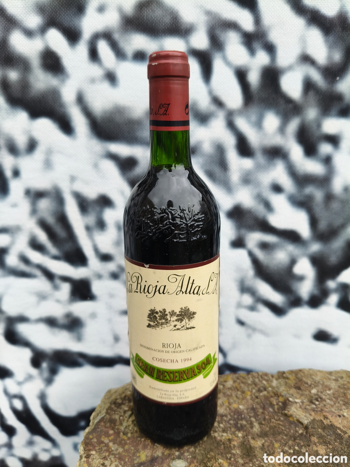 Coleccionismo de vinos y licores: Botella Rioja Alta Gran Reserva 904 Cosecha 1994 ( leer descripci&oacute;n)