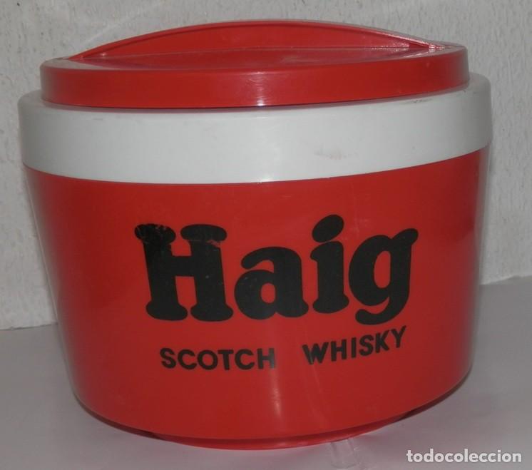 Coleccionismo de vinos y licores: CUBITERA VINTAGE DEL WHISKY HAIG