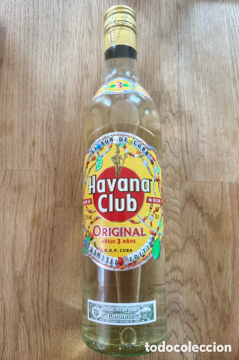 Coleccionismo de vinos y licores: Havana Club, Special Edition, Summer 2026