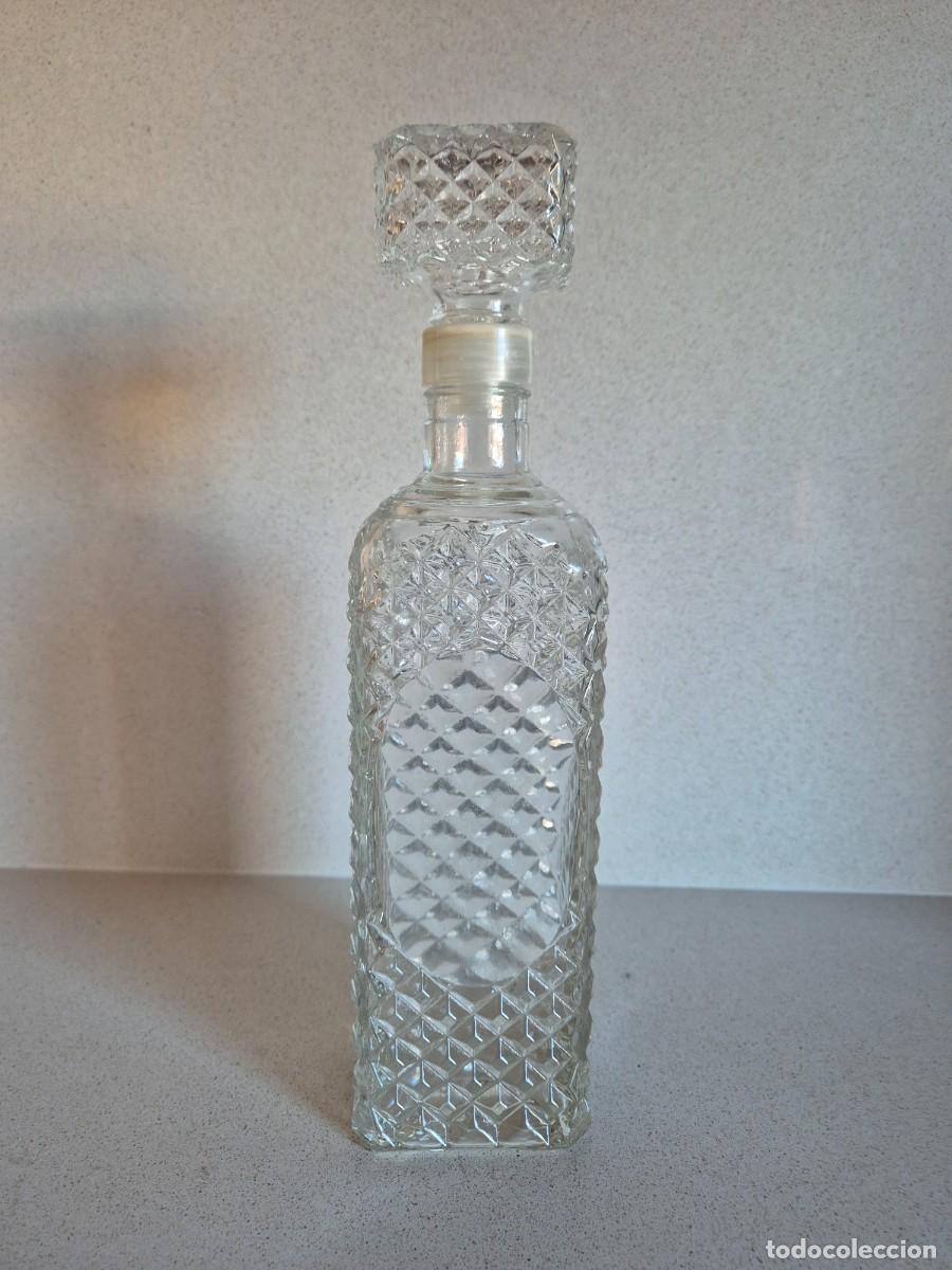 Coleccionismo de vinos y licores: Botella de cristal vintage