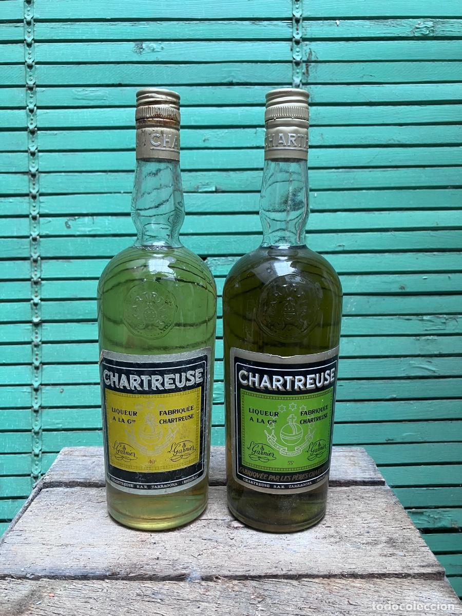 Coleccionismo de vinos y licores: Chartreuse abiertas OPEN