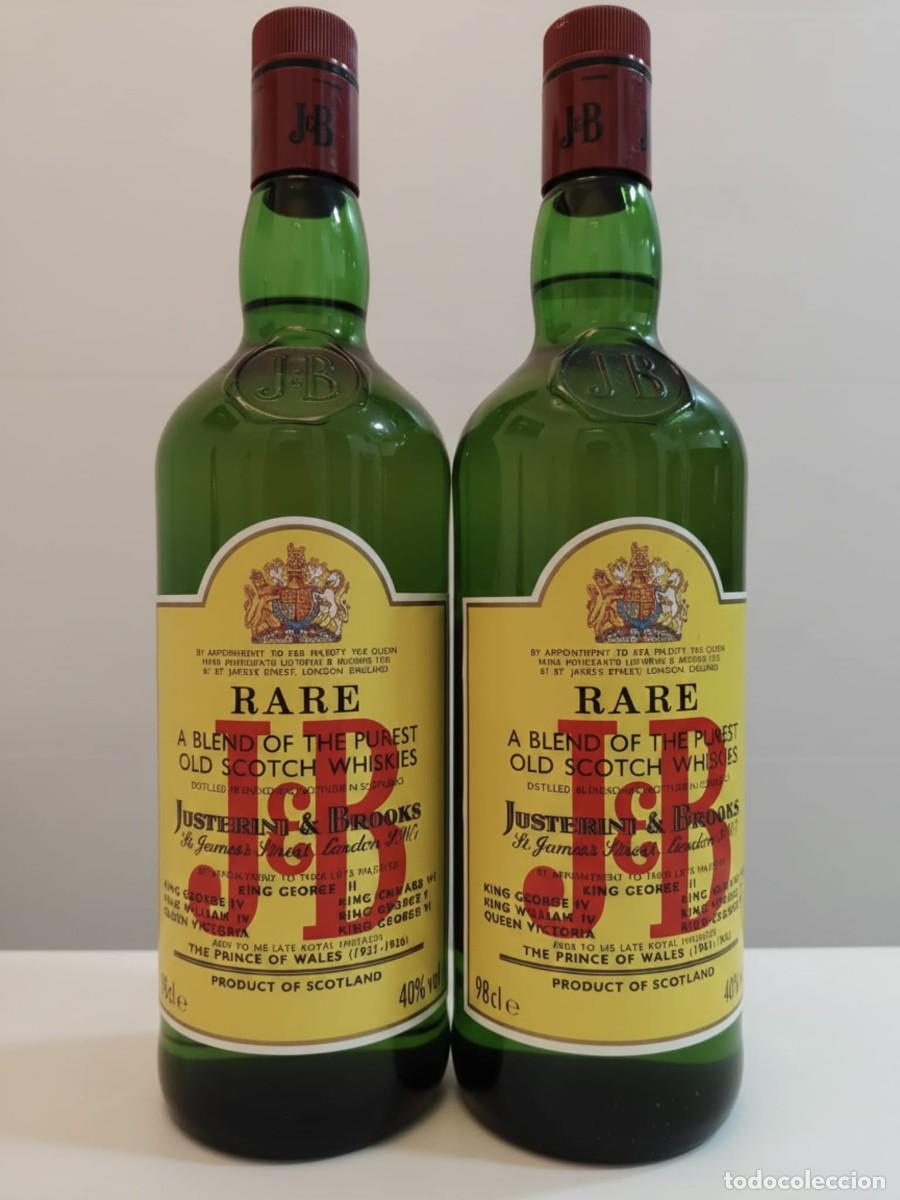 Coleccionismo de vinos y licores: Whisky J&B (JB) de 98 cl!! (2) NUEVAS