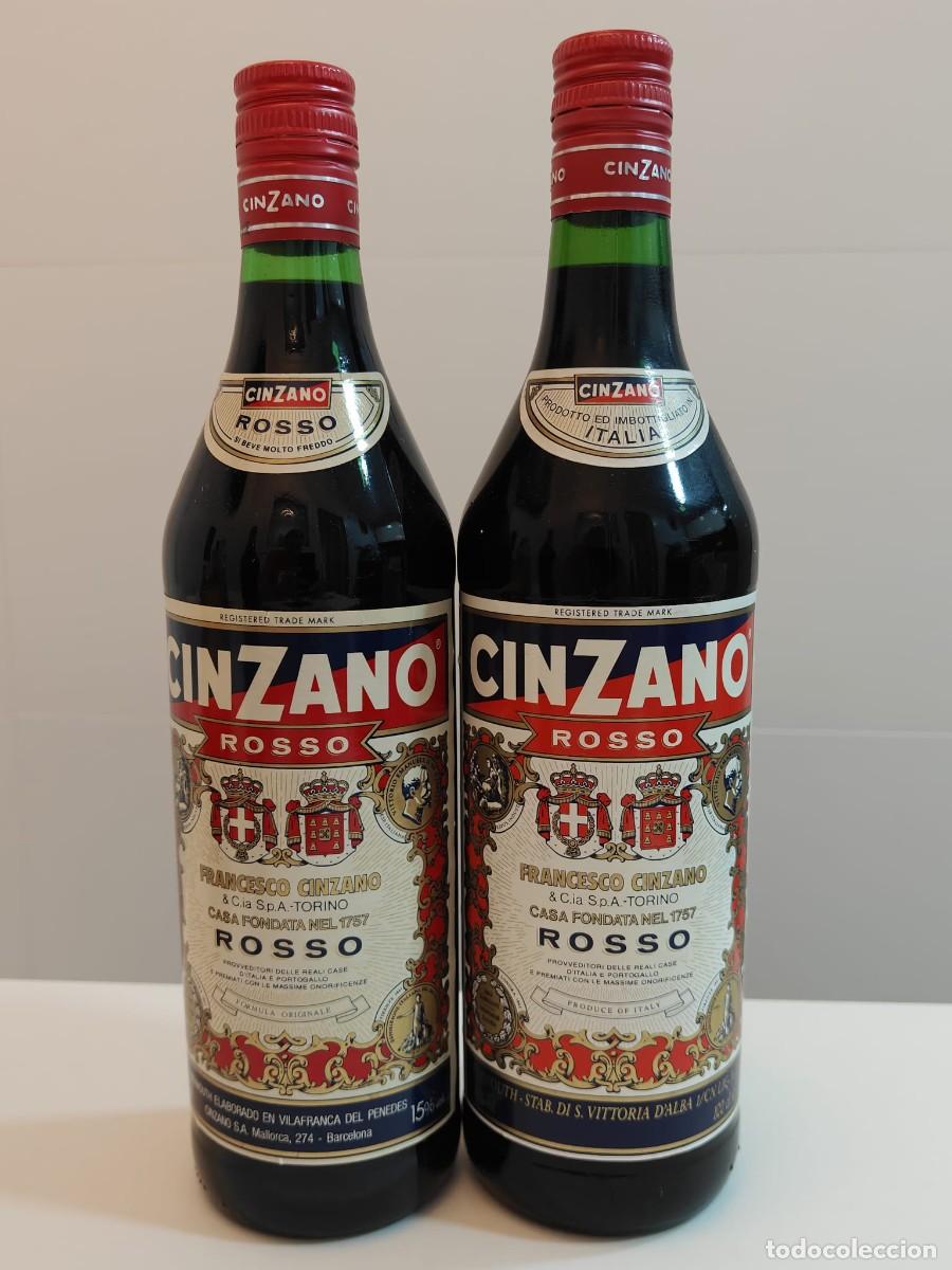 Coleccionismo de vinos y licores: Cinzano Rosso (2) NUEVAS