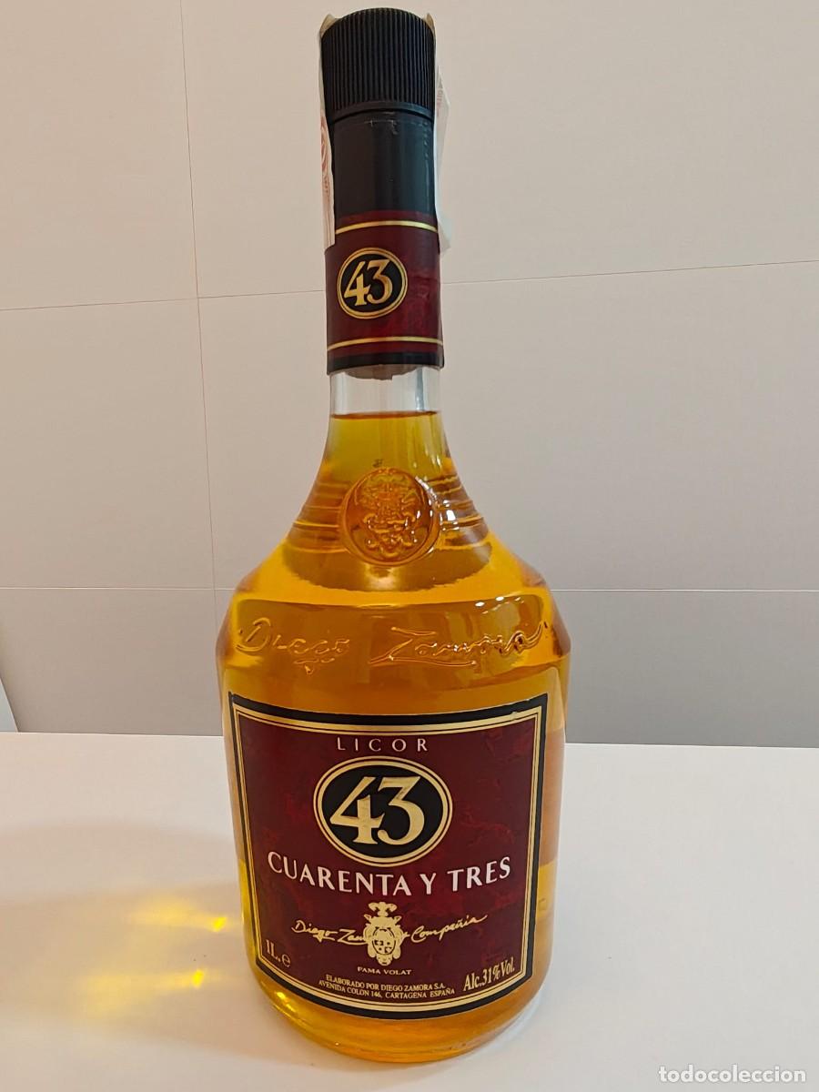 Coleccionismo de vinos y licores: Licor 43 Diego Zamora NUEVA
