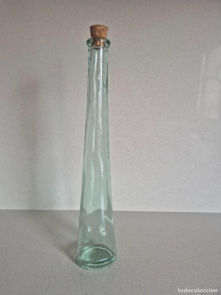 Coleccionismo de vinos y licores: Botella de cristal vintage
