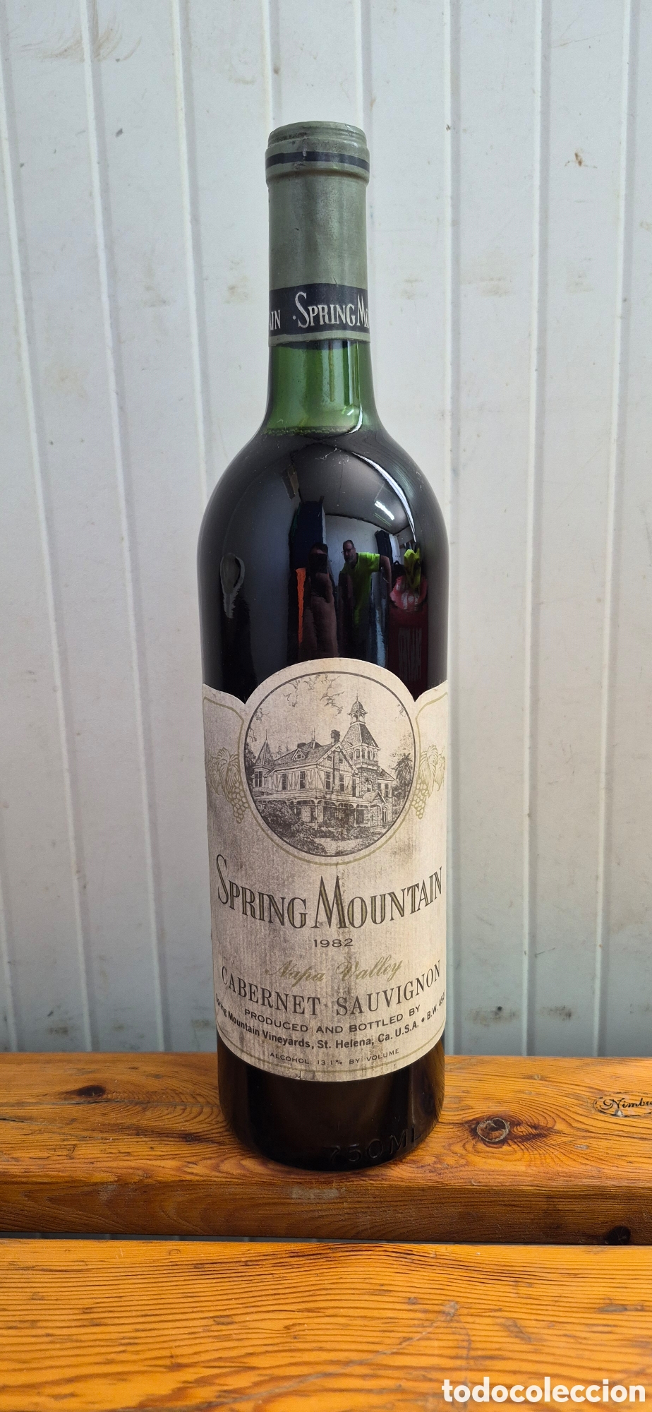 Coleccionismo de vinos y licores: Vino Spring Mountain 1982
