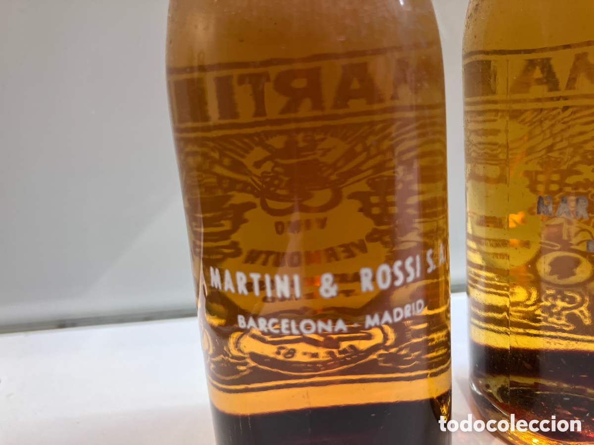 Coleccionismo de vinos y licores: 6 Botellines Martini - Foto 2