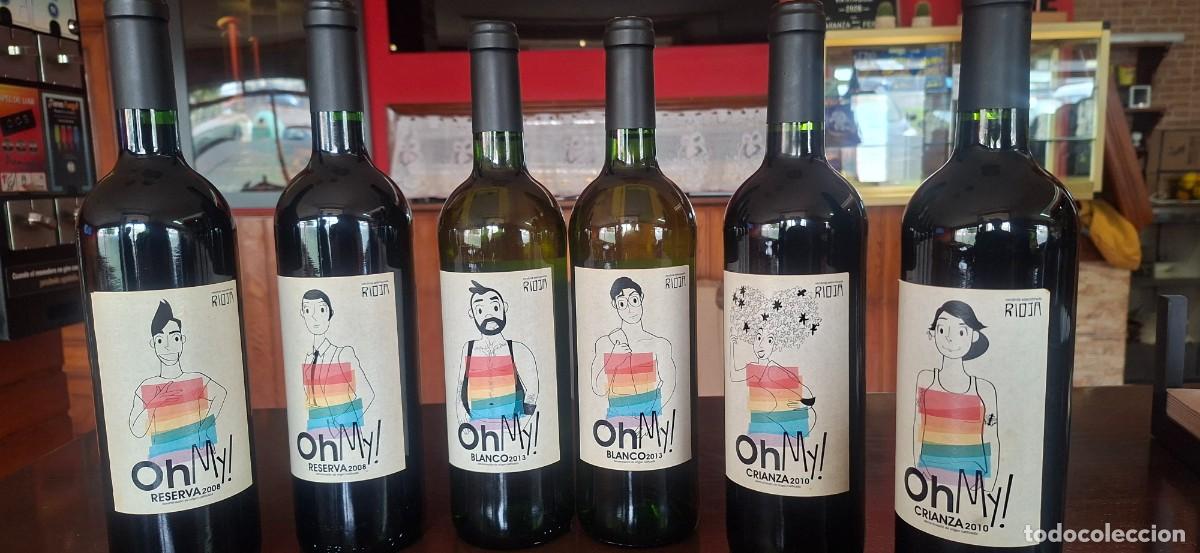 Coleccionismo de vinos y licores: Lote 6 Botellas &rdquo;Oh My!&rdquo; Rioja - LGTBI
