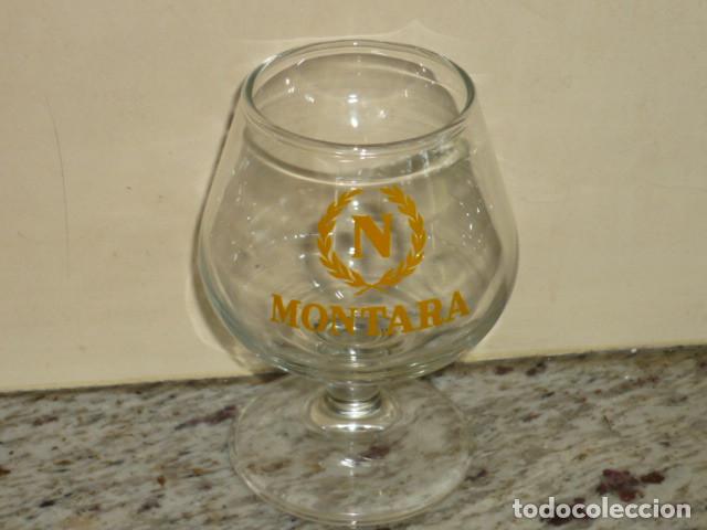 Coleccionismo de vinos y licores: COPA COGNAC, BRANDY NAPOLE&Oacute;N, MONTARA