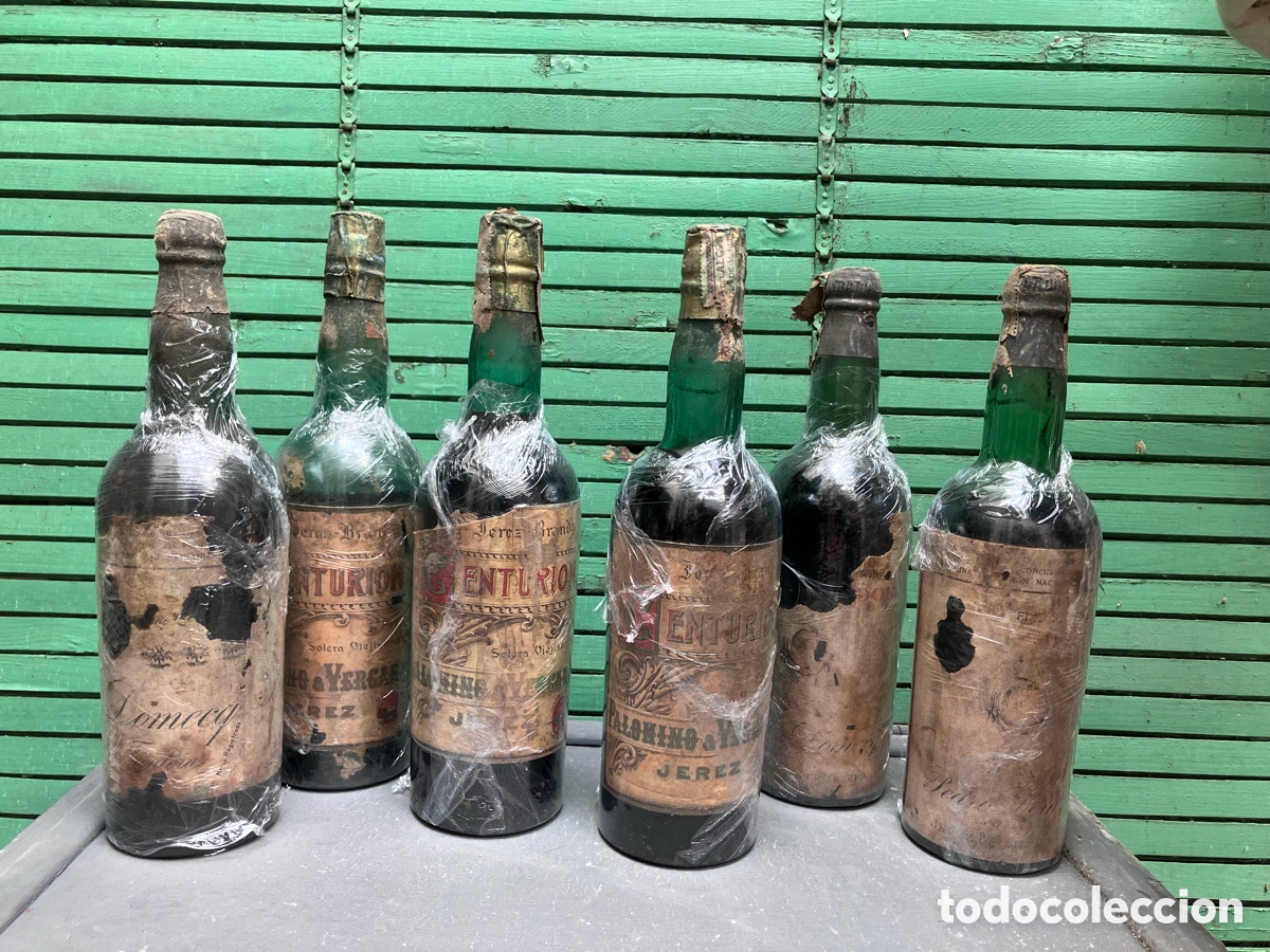 Coleccionismo de vinos y licores: Lote brandy fundador, centurion, tres cepas. Recogida en persona