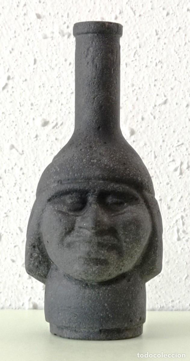 Coleccionismo de vinos y licores: BOTELLITA BOTELL&Iacute;N LICOR DE LOS INCAS ''PISCO'' (NOGUERAS COMAS) BARCELONA (10,3cm ALTO)