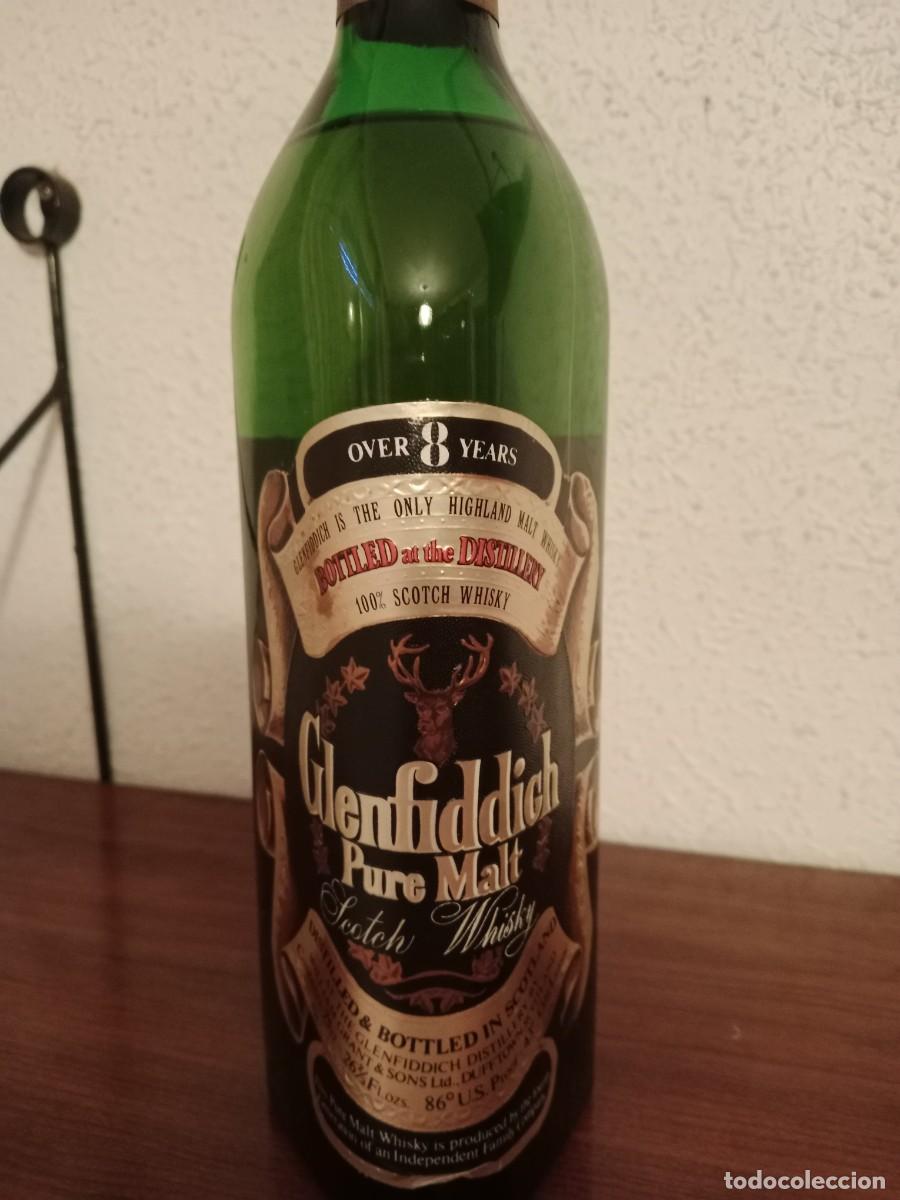 Coleccionismo de vinos y licores: Whisky Glenfiddich 8 a&ntilde;os