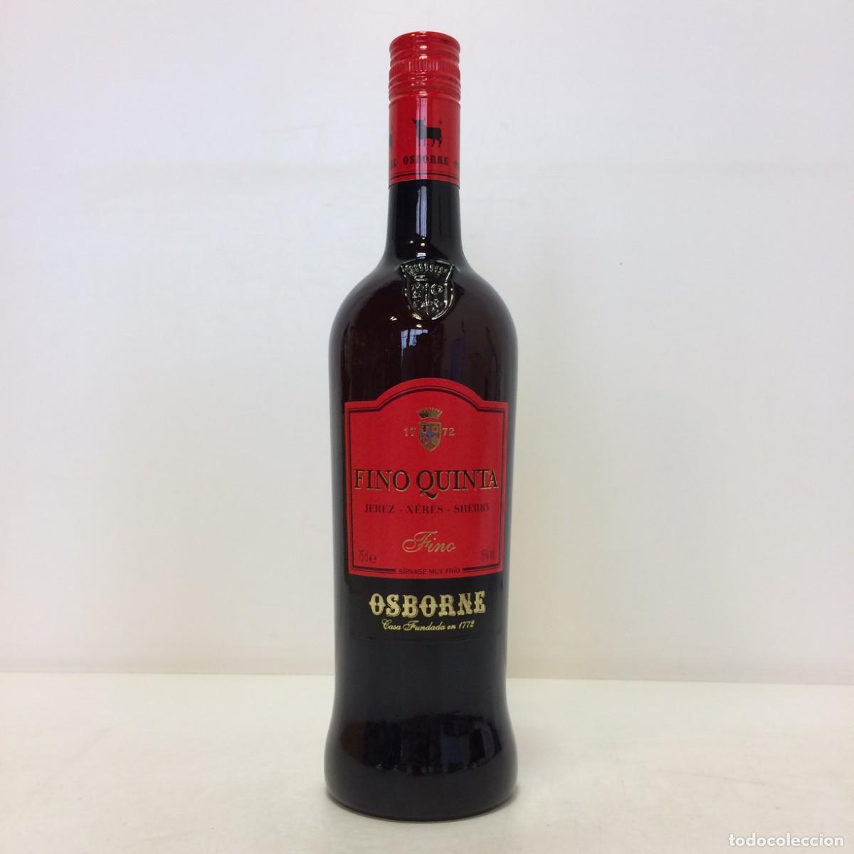 Coleccionismo de vinos y licores: Jerez: Fino Quinta, Osborne (Jerez-X&eacute;r&egrave;s-Sherry)