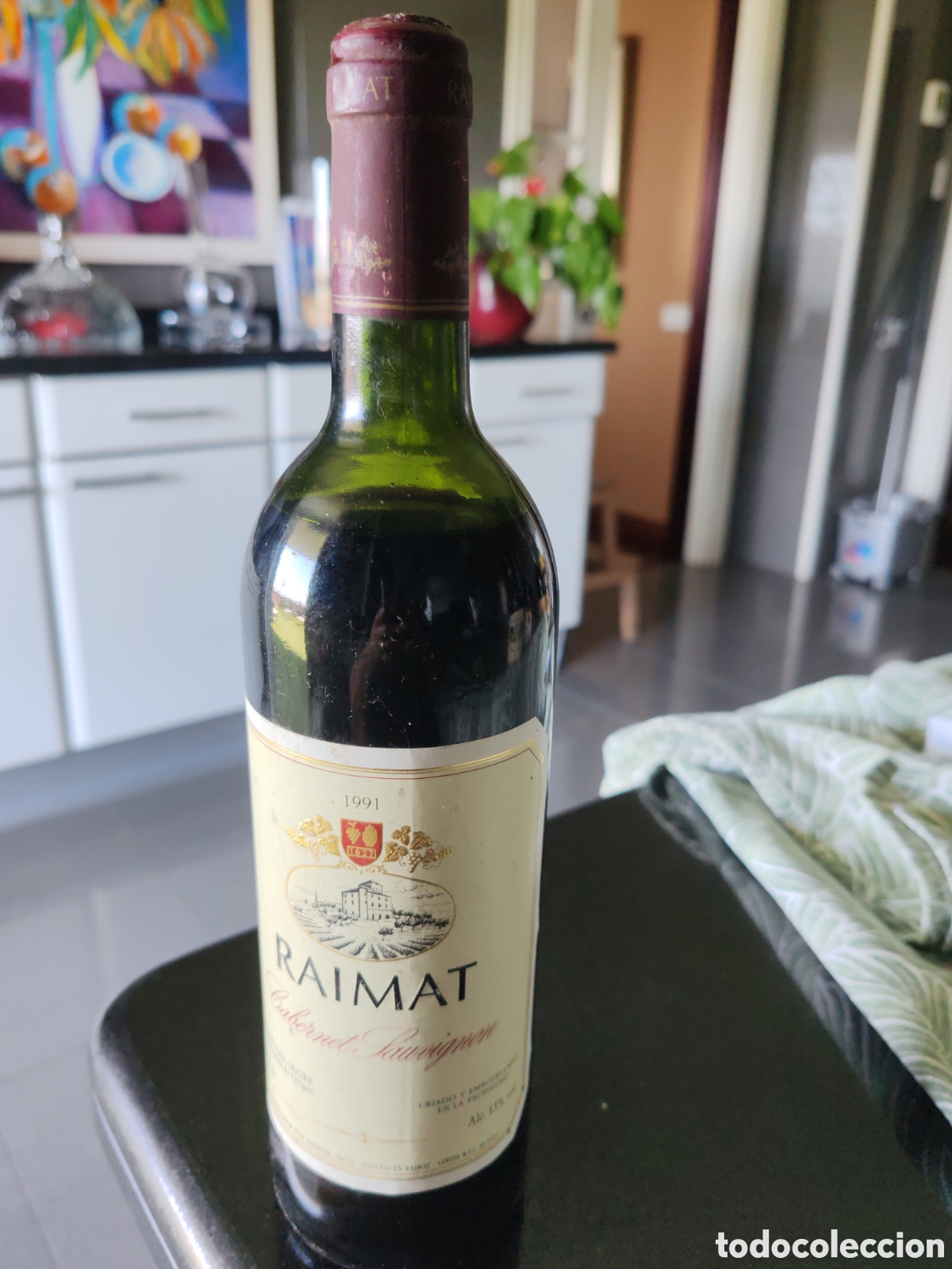 Coleccionismo de vinos y licores: Raimat Cabernet Sauvignon a&ntilde;o 1991 coleccion