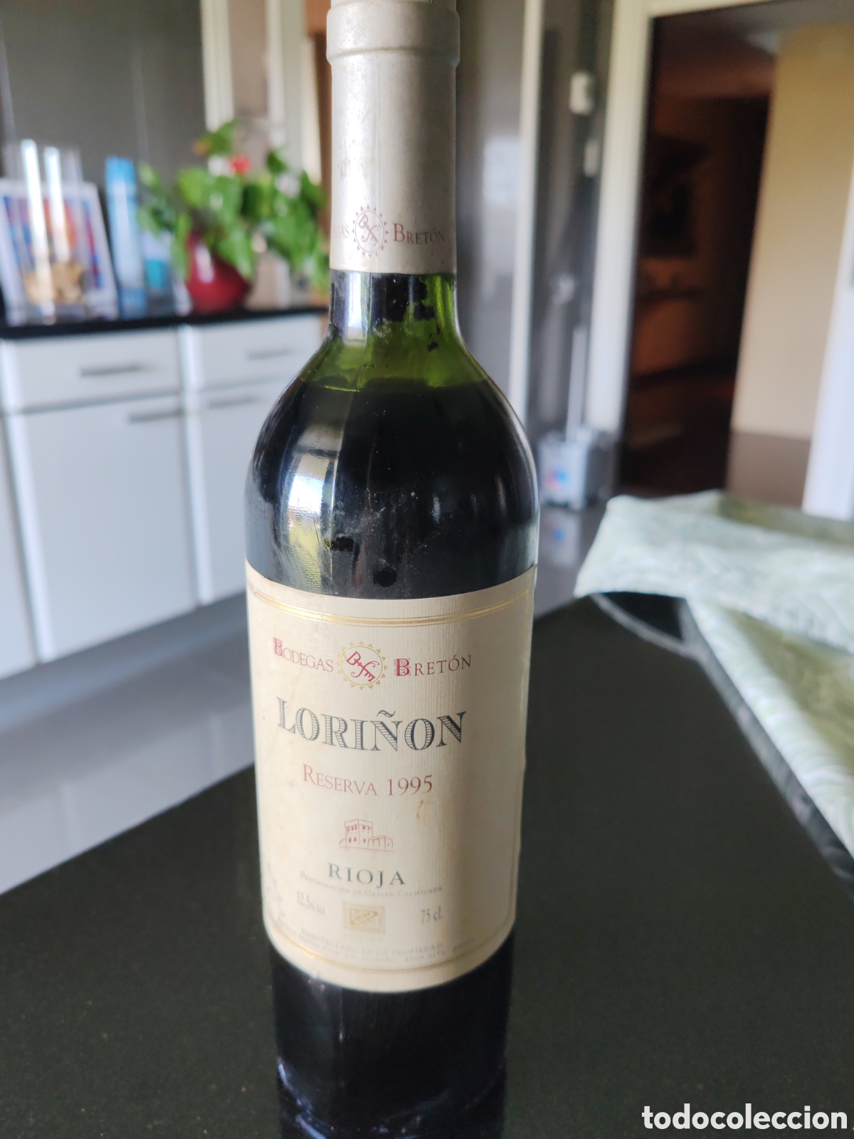 Coleccionismo de vinos y licores: Lo ri&ntilde;&oacute;n Bodegas Breton Reserva 1995 Rioja