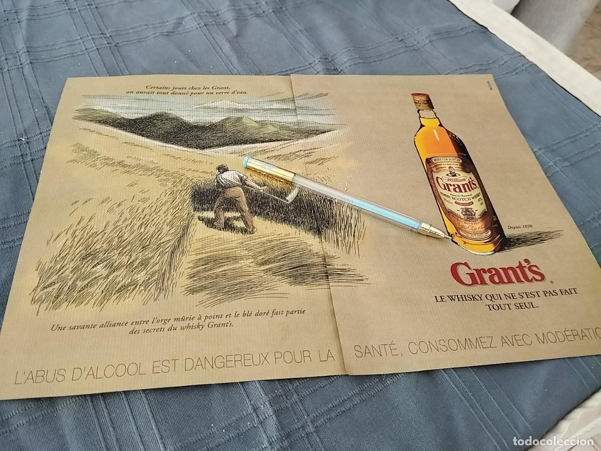 Coleccionismo de vinos y licores: WHISKY WILLIAM GRANT'S ANUNCIO PUBLICIDAD REVISTA EN ALEM&Aacute;N 1996 BONITO PARA ENMARCAR