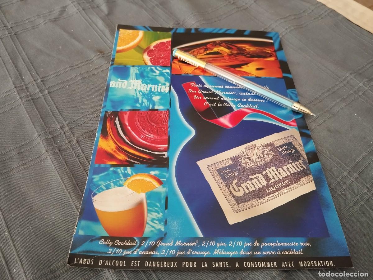 Coleccionismo de vinos y licores: LICOR GRAND MARNIER ANUNCIO PUBLICIDAD REVISTA EN ALEM&Aacute;N 1996 BONITO PARA ENMARCAR