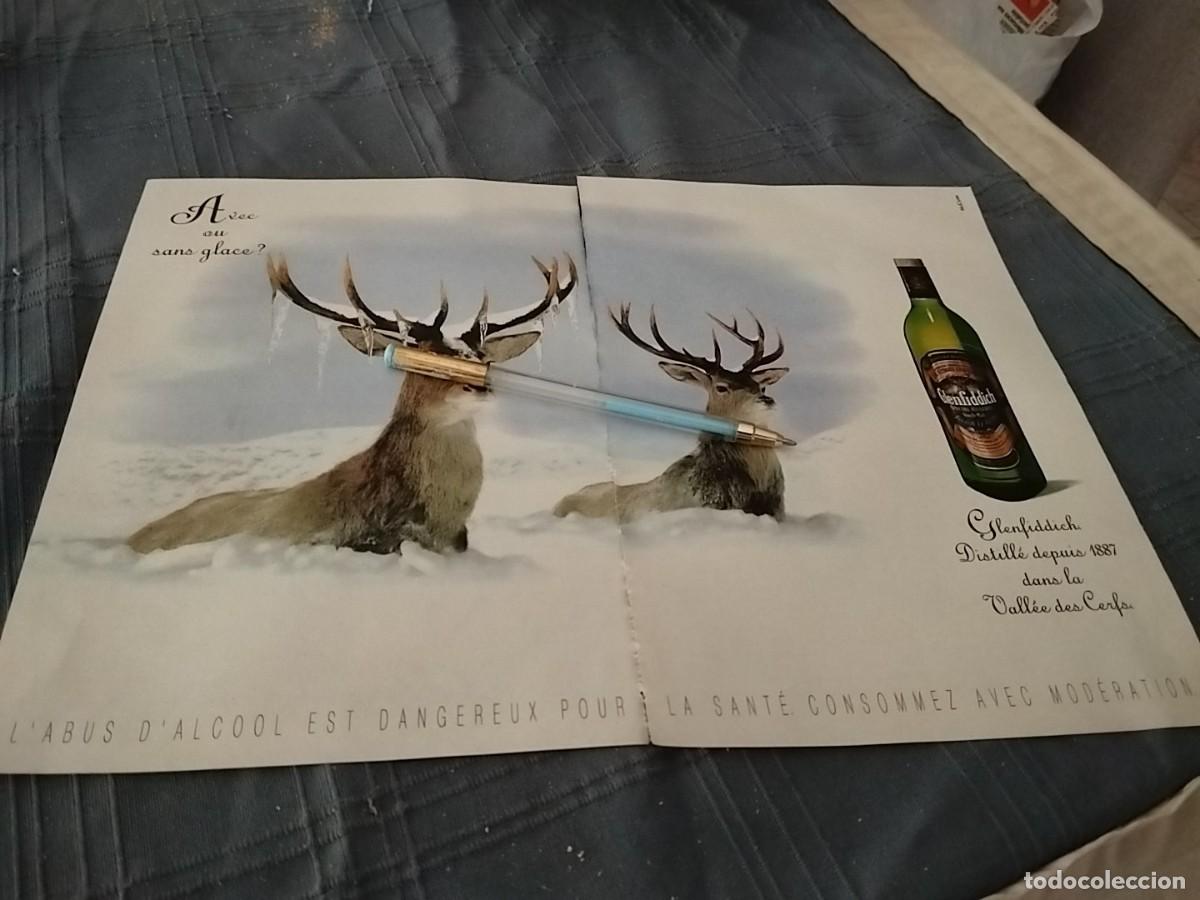 Coleccionismo de vinos y licores: WHISKY GLENDFIDDICH ANUNCIO PUBLICIDAD REVISTA EN ALEM&Aacute;N 1997 BONITO PARA ENMARCAR