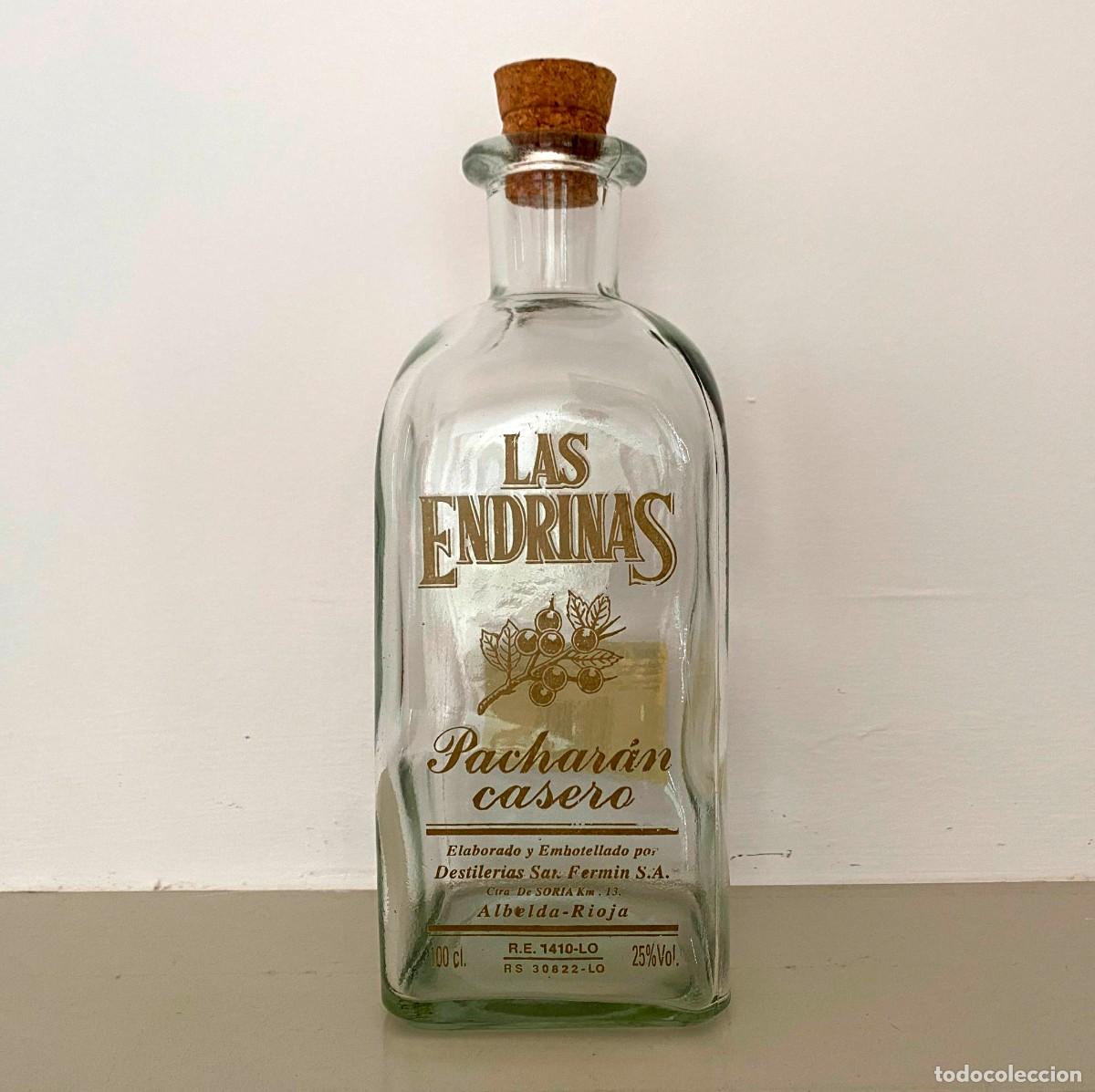 Coleccionismo de vinos y licores: BOTELLA PACHAR&Aacute;N LAS ENDRINAS 100 CL