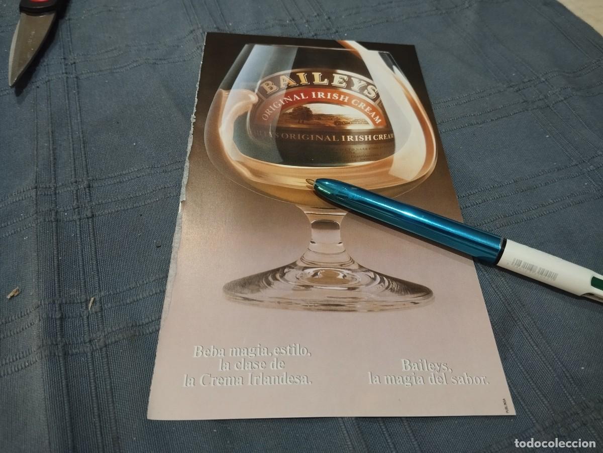Coleccionismo de vinos y licores: LICOR BAILEYS ANTIGUO ANUNCIO PUBLICIDAD REVISTA BONITO PARA ENMARCAR