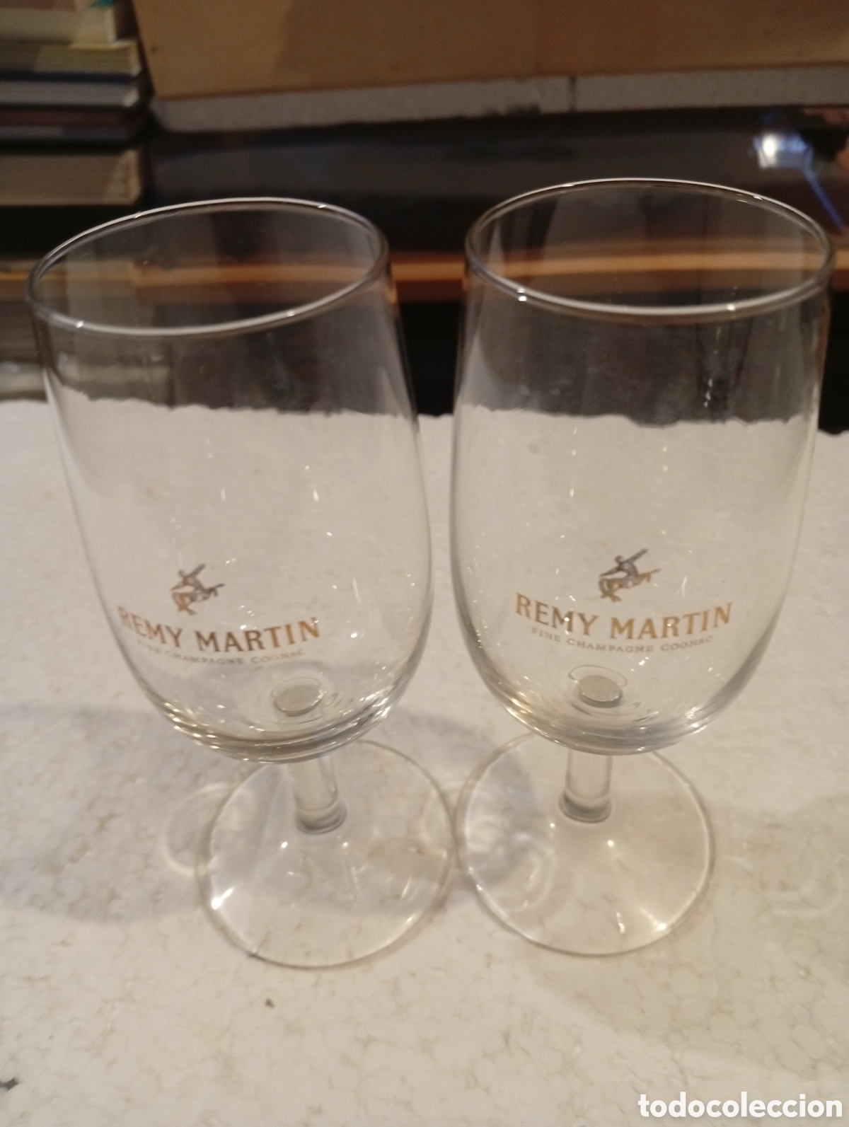 Coleccionismo de vinos y licores: 2 COPAS DEGUSTACI&Oacute;N Y CATA DE REMY MARTIN FINE CHAMPAGNE COGNAC