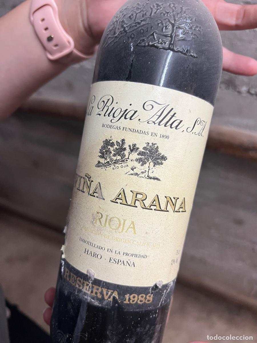 Coleccionismo de vinos y licores: Vi&ntilde;a Arana Reserva 1988
