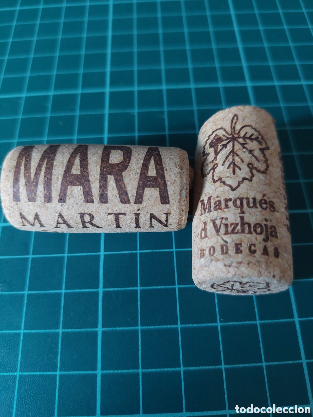 Coleccionismo de vinos y licores: CORCHOS TAPONES VINO GALICIA MARA MARTIN,M&Aacute;RQUEZ DE VIZHOJA