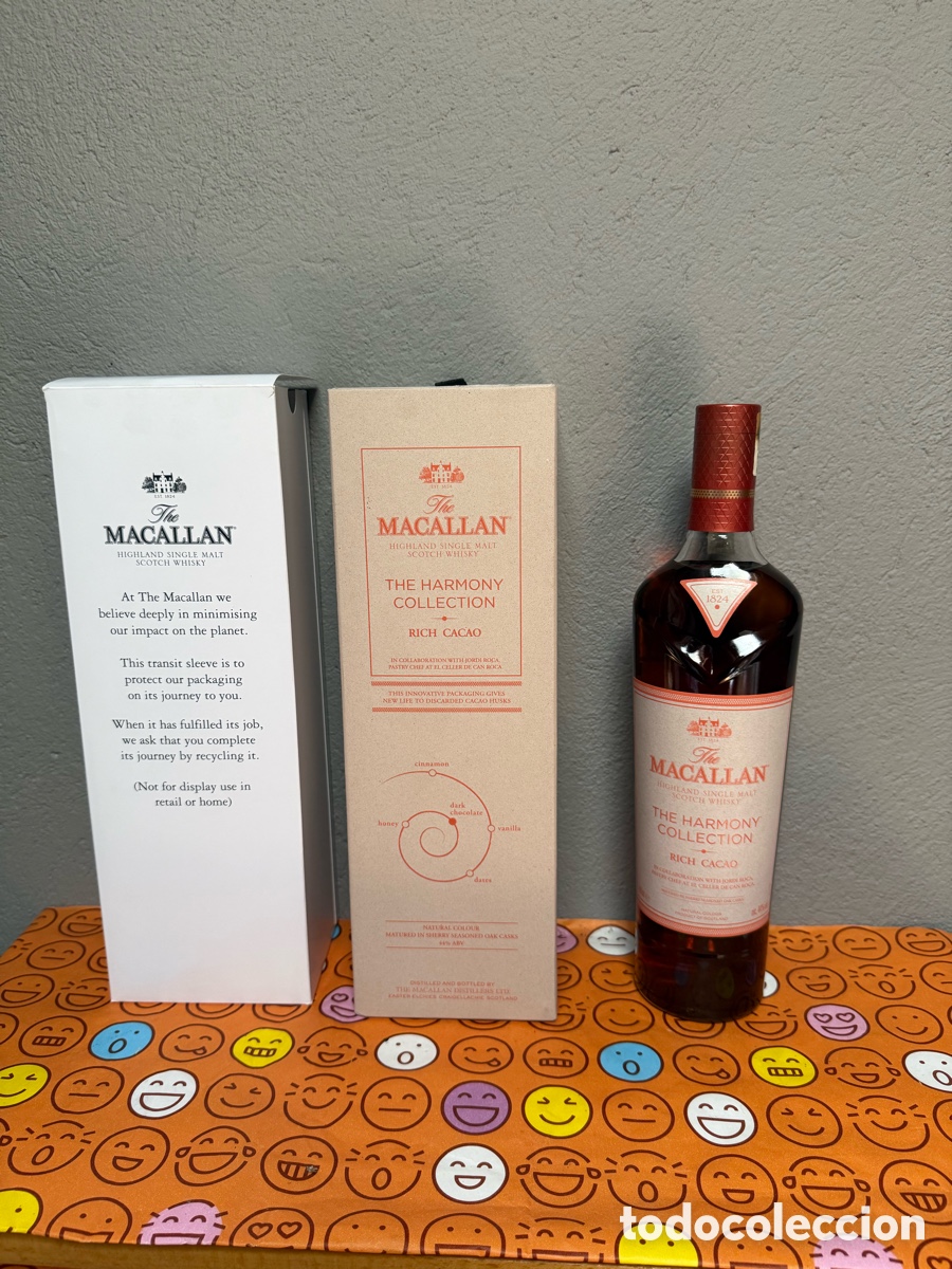Coleccionismo de vinos y licores: Macallan harmony collection rich cacao