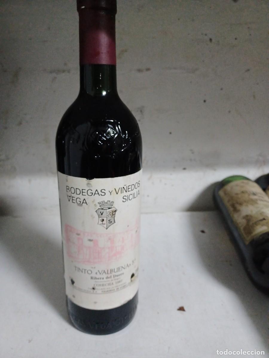 Coleccionismo de vinos y licores: lote 3 vinos de a&ntilde;adas antiguas