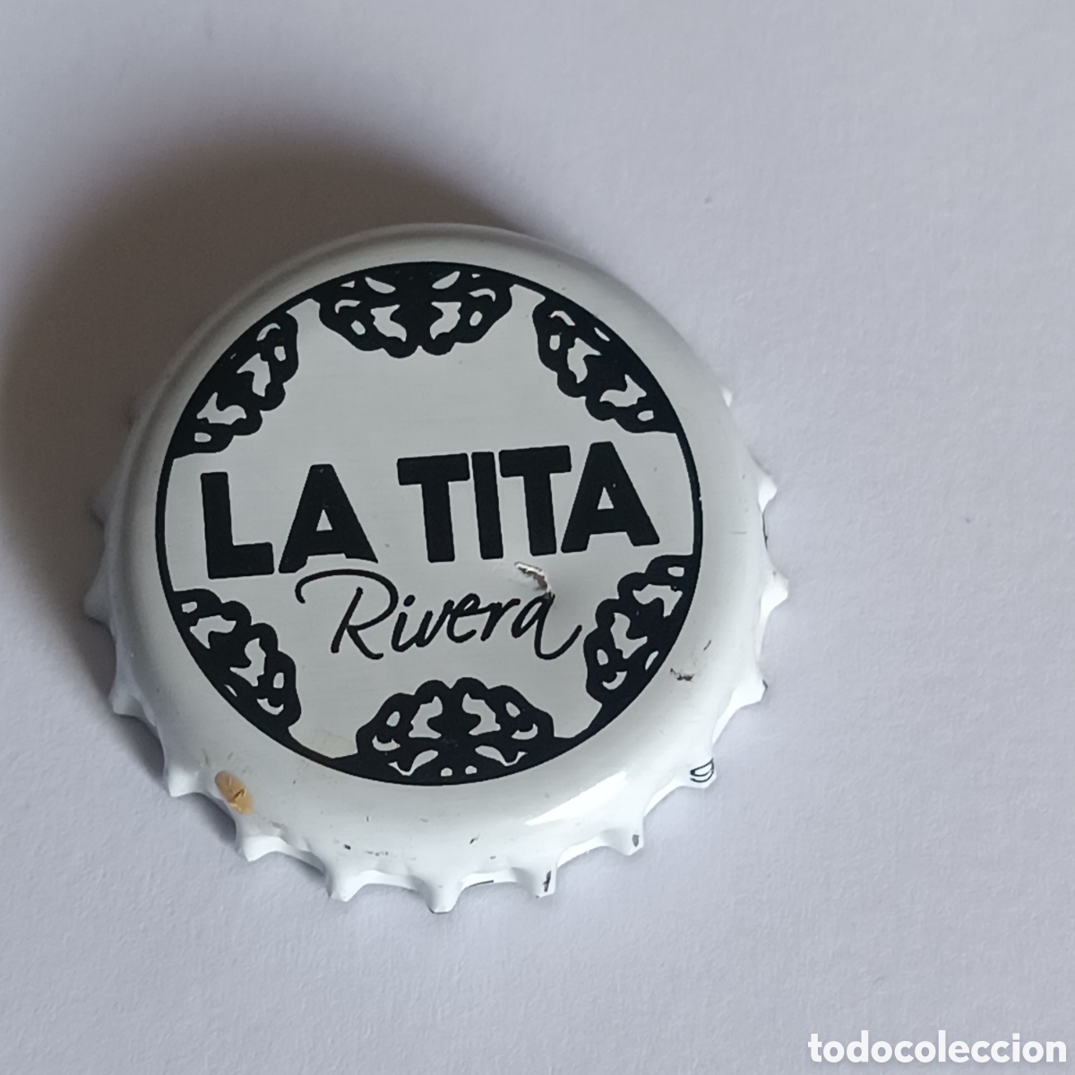 Coleccionismo de vinos y licores: CHAPA VINO LA TITA - LUGO - ESPA&Ntilde;A