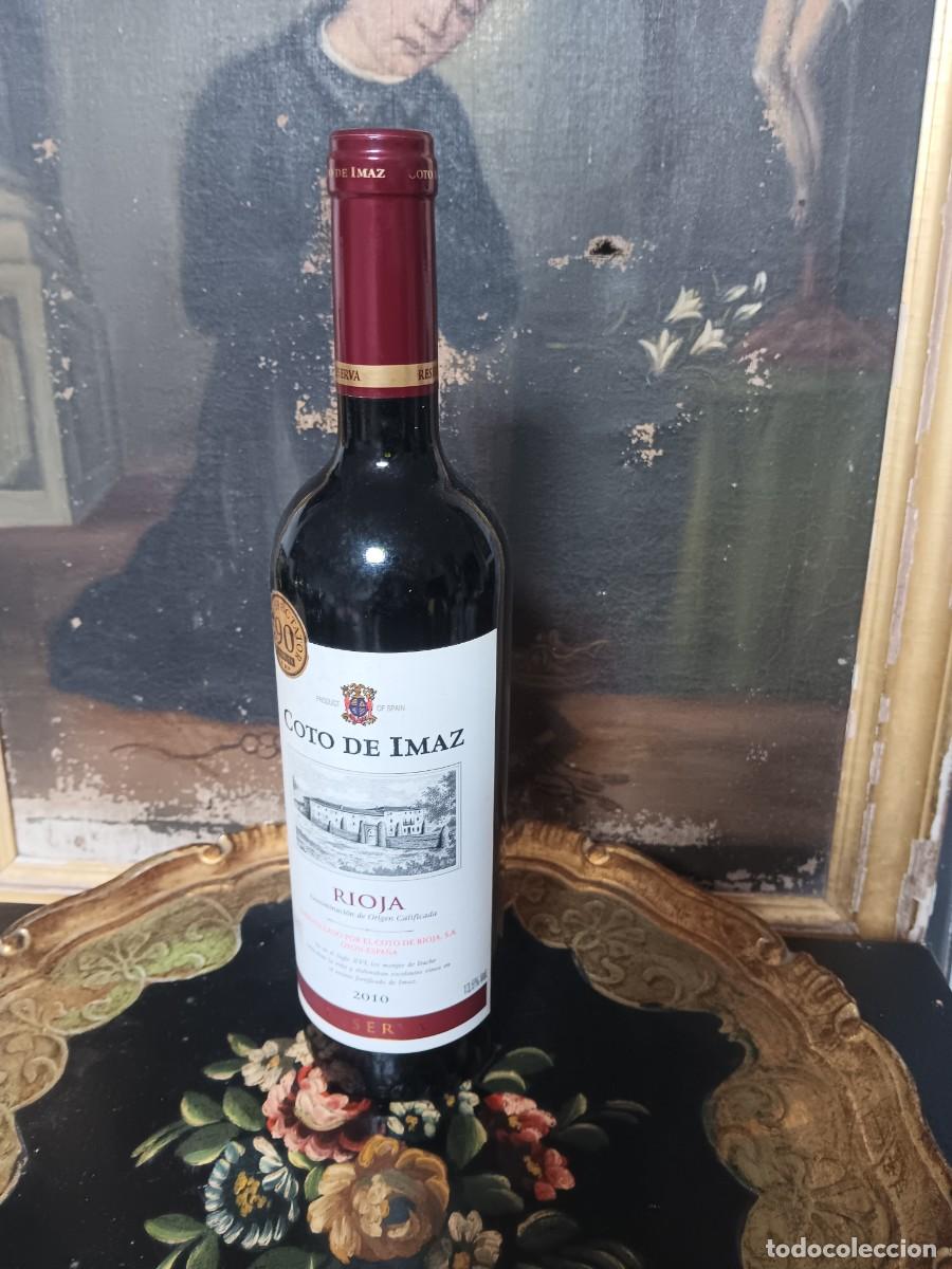 Coleccionismo de vinos y licores: botella de vino tinto Coto de Imaz Reserva de la a&ntilde;ada 2010 es un D.O.Ca. Rioja elaborado por bodega