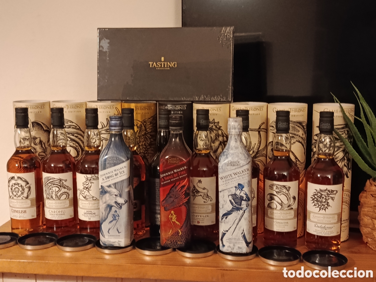 Coleccionismo de vinos y licores: Whisky Set - Game of Thrones