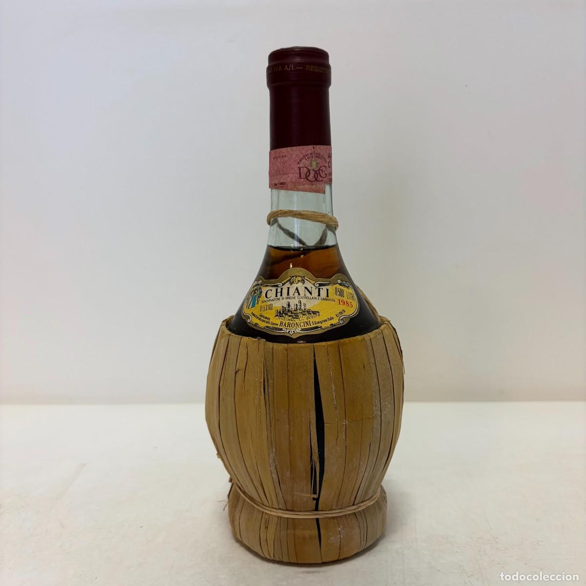 Coleccionismo de vinos y licores: Vino: 1985 Baroncini (Chianti, Italia) 0.5L