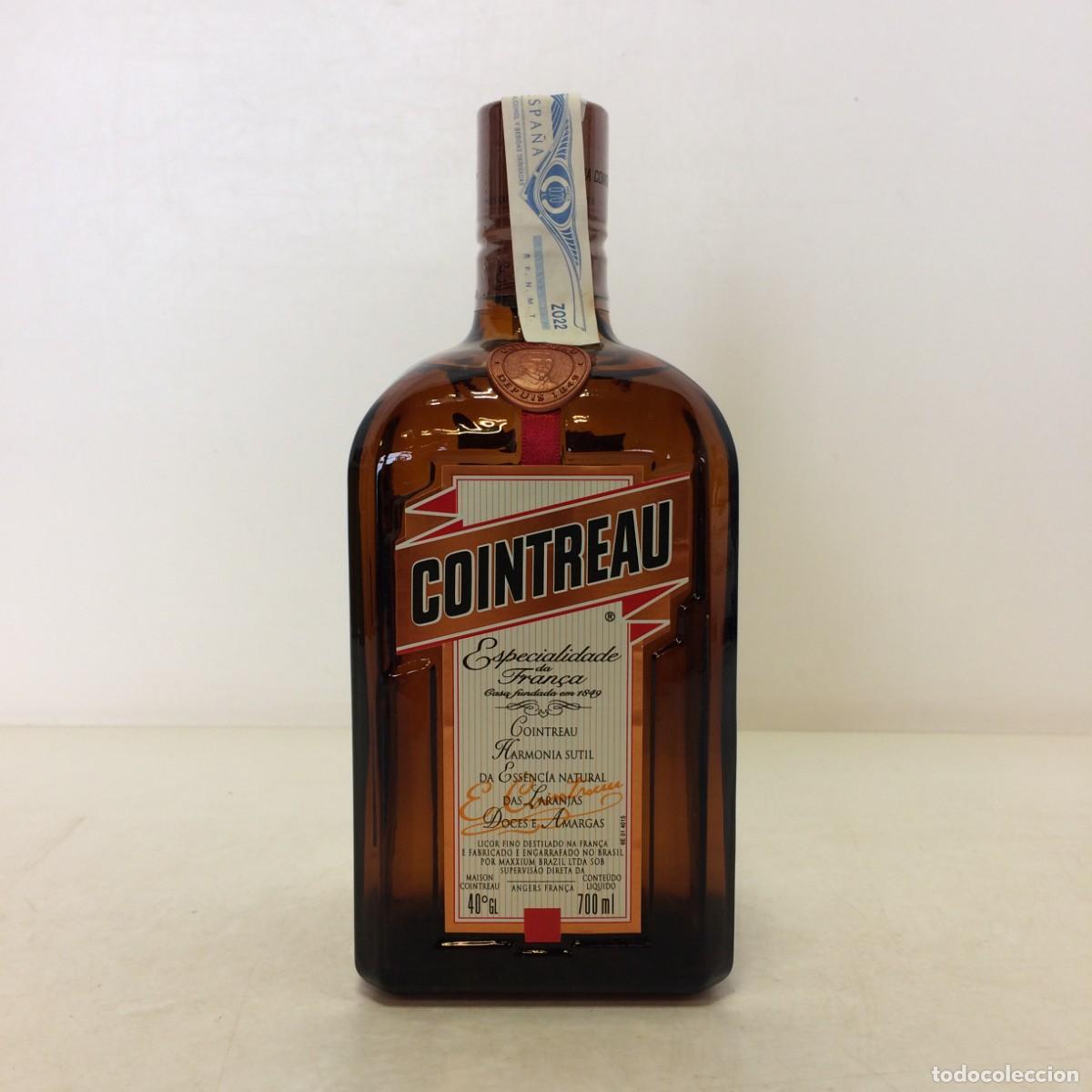 Coleccionismo de vinos y licores: Licor: Cointreau, Liqueur Specialite de France licor (Villafranca del Penedes)