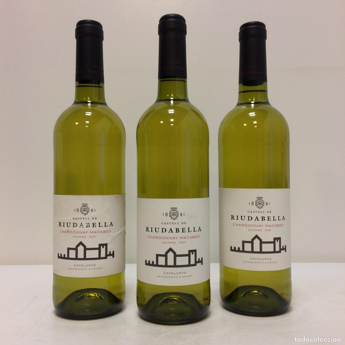 Coleccionismo de vinos y licores: Vino Blanco: 2021 Castell de Riudabella Chardonnay - Macabeo (Catalunya)