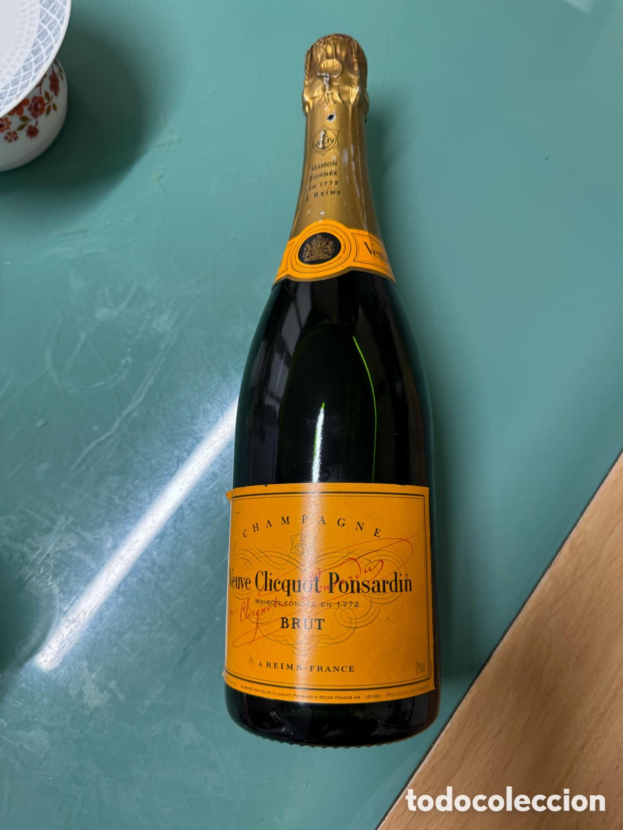 Coleccionismo de vinos y licores: Champagne Veuve Clicquot Ponsardin Brut. Reims. France