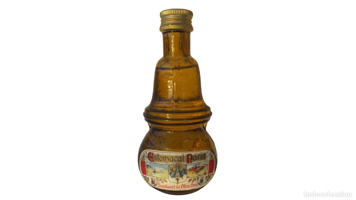Collection of wines and liquors: BOTELL&Iacute;N MINIATURA ESTOMACAL N&Uacute;RIA - SANTUARI DE NTRA. SRA. - DESTILER&Iacute;AS JAUME BOSCH - A&Ntilde;OS 70/80